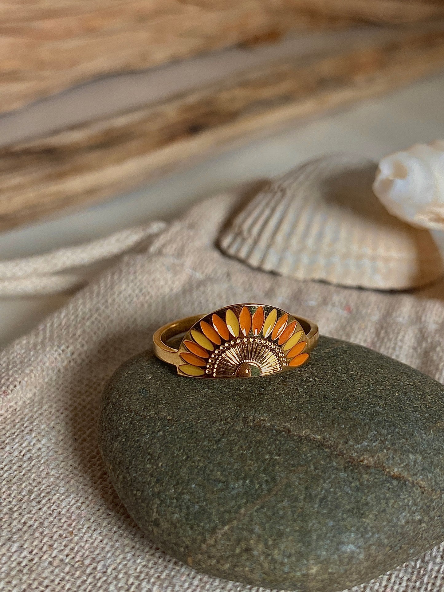 Bague Camélia