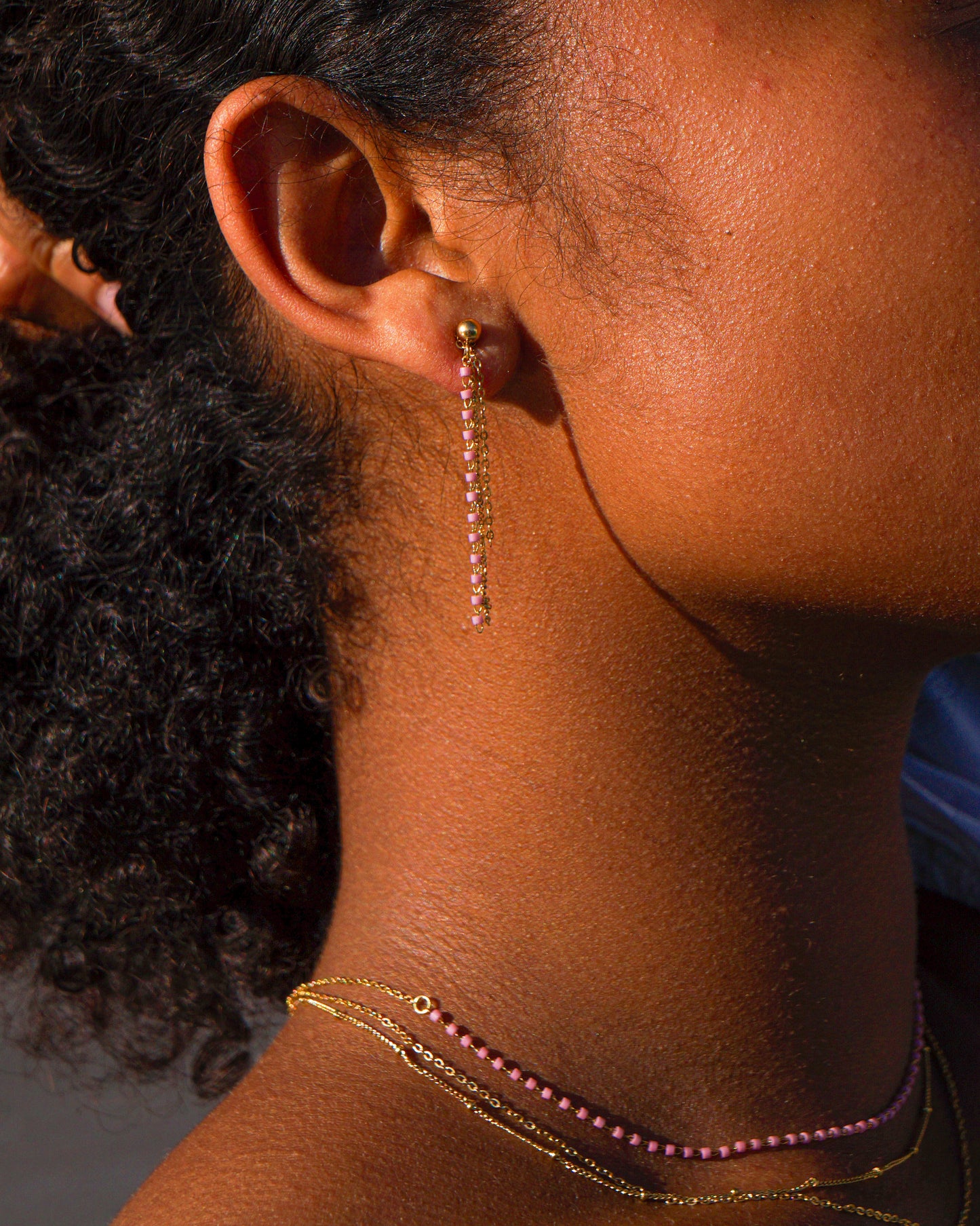 Boucles d'Oreilles Pendantes