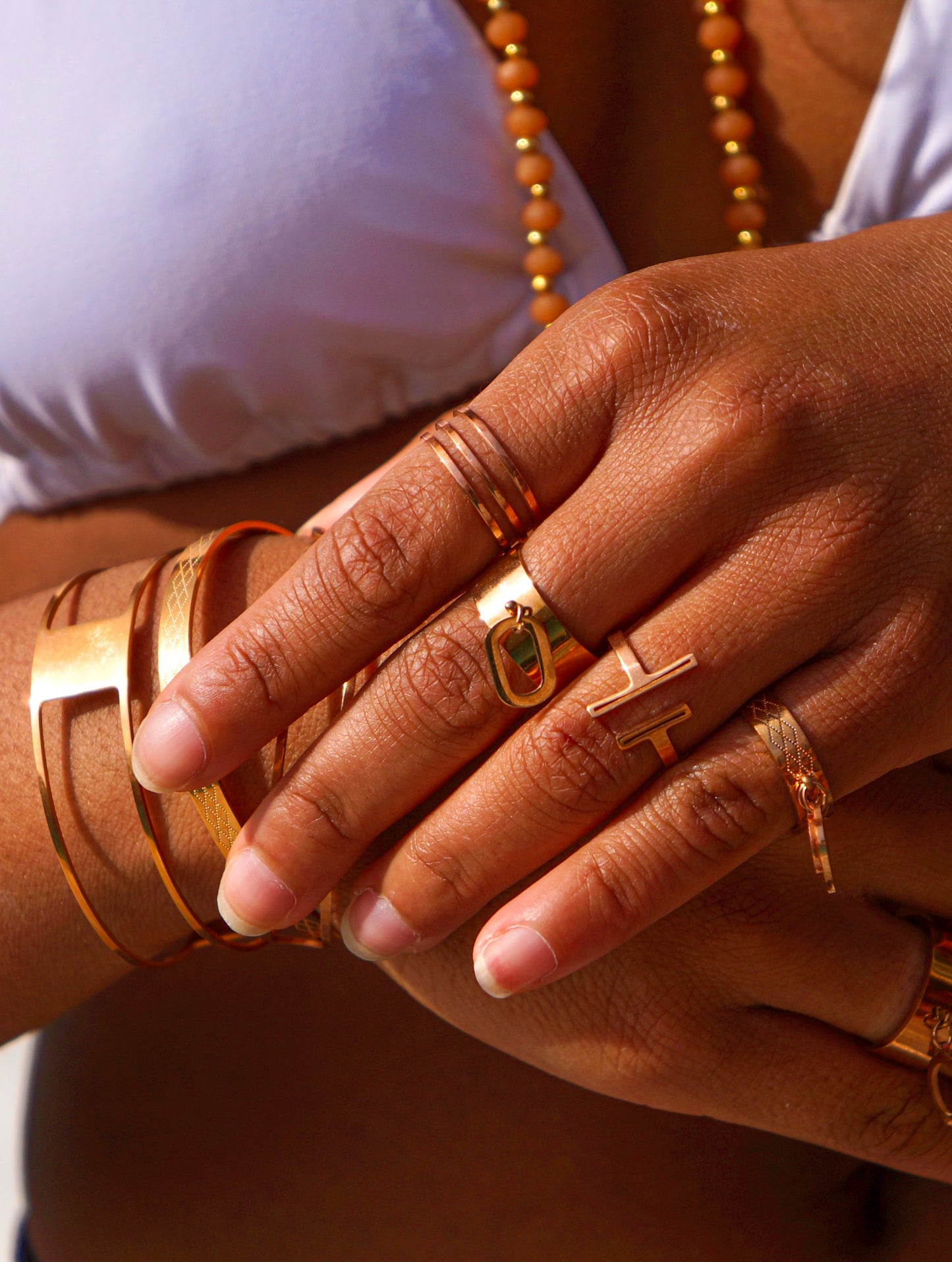 Bague 3 rangs