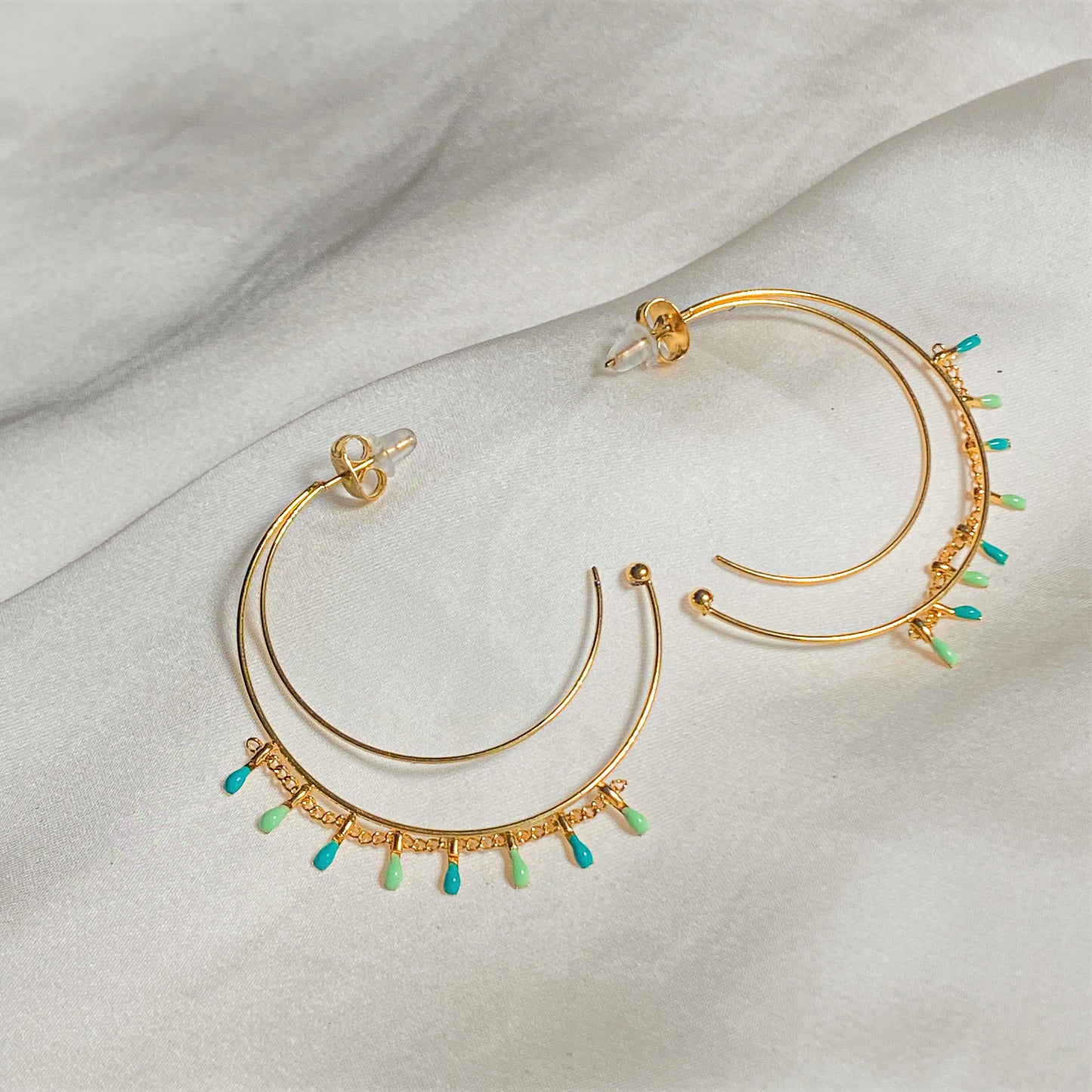 Boucles d'Oreilles-Créoles Guina