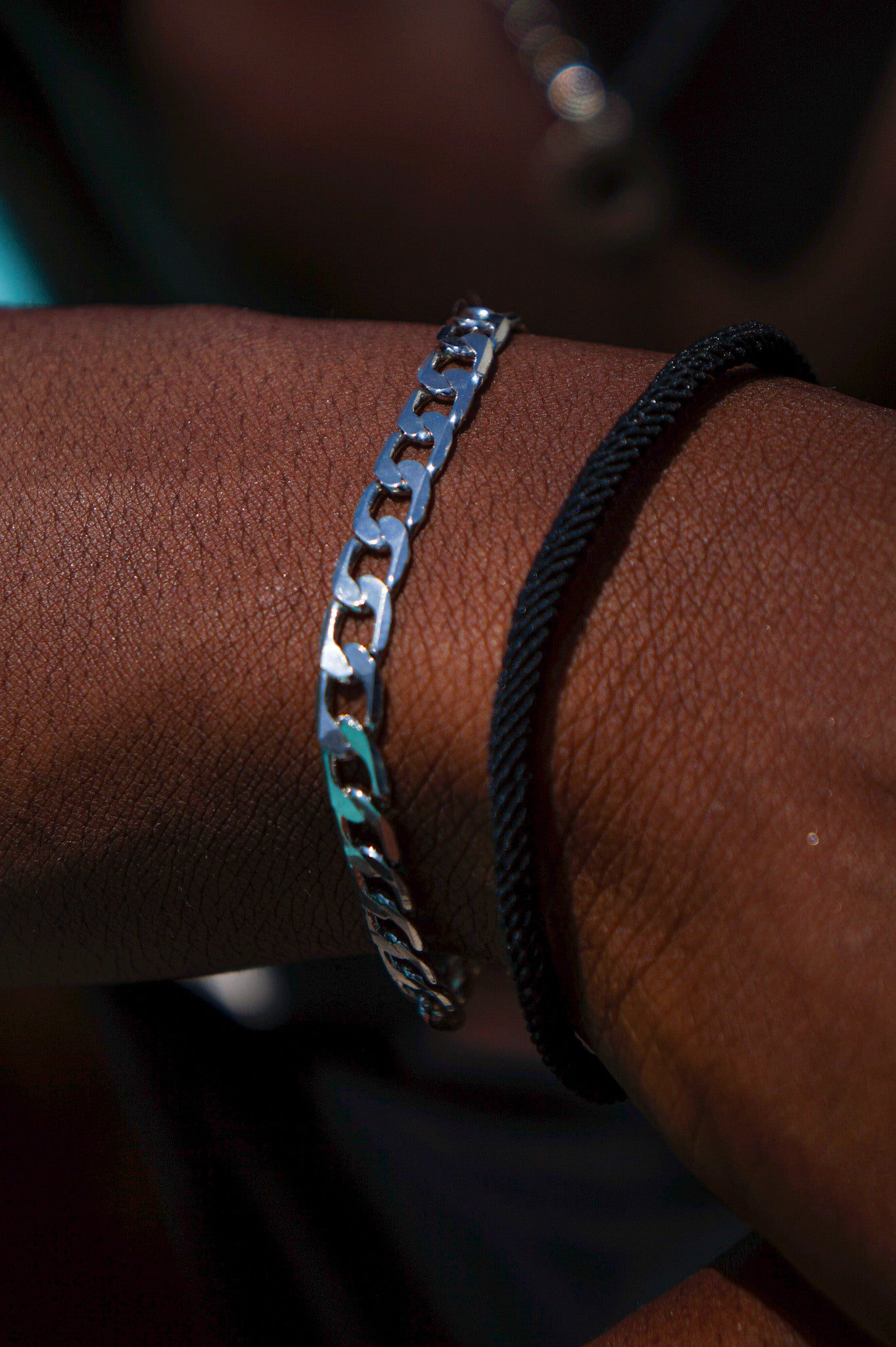 Bracelet Cordelette Noire