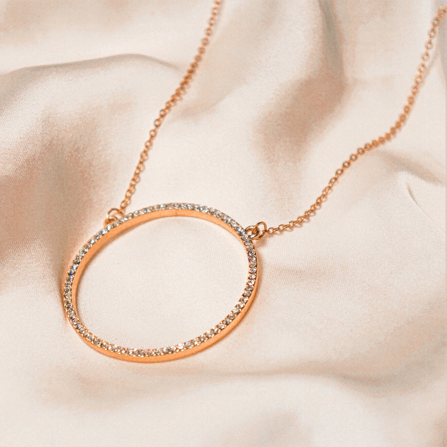 Sautoir Rond Strass
